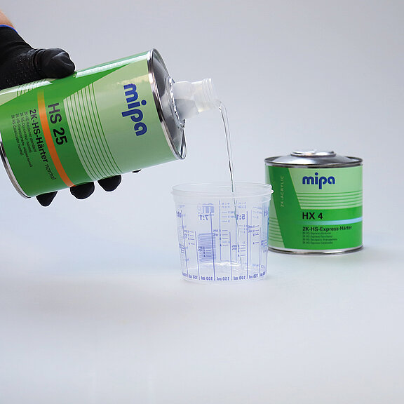 No diisocyanate training obligation for standard Mipa hardeners
